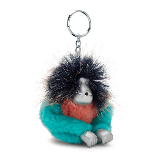 Kipling Fun Hair Sven Monkey Keychain Accessories Grønn | NO 1275VR